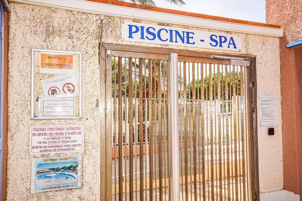 Marina, Ile Des Pecheurs - Acces Piscine Et Spa Le Barcarès Kültér fotó