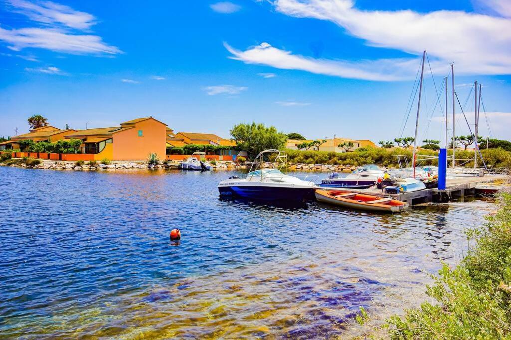 Marina, Ile Des Pecheurs - Acces Piscine Et Spa Le Barcarès Kültér fotó